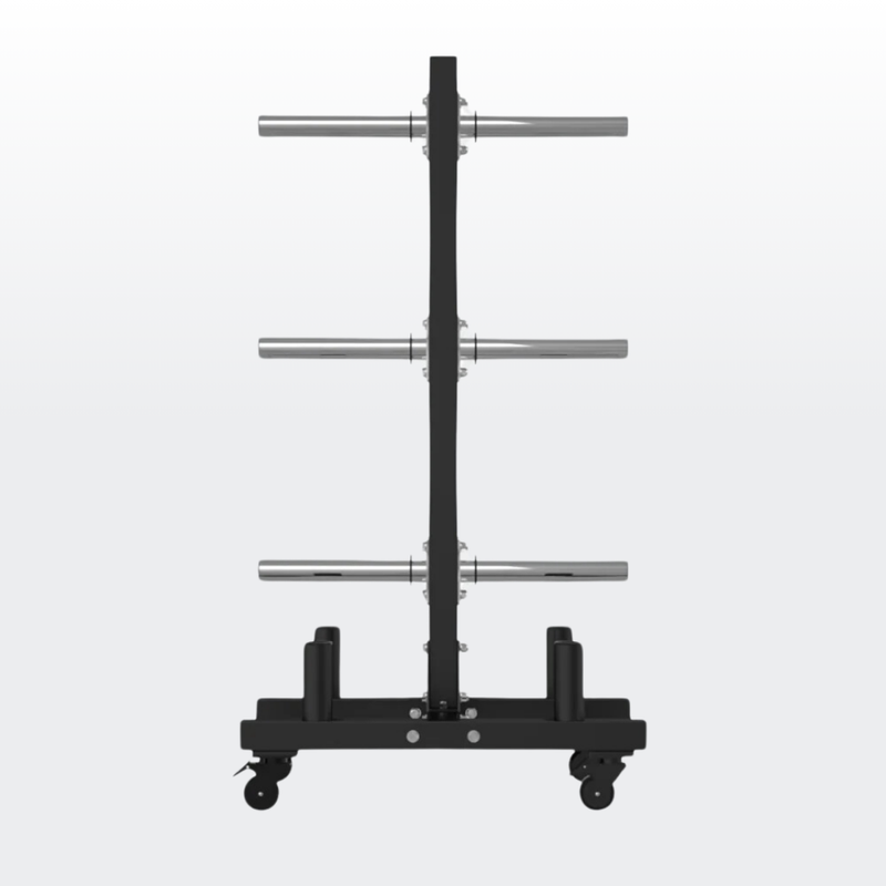 Xpeed Bumper Plate Tree With Wheels