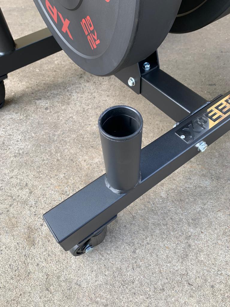 Xpeed Bumper Plate Tree With Wheels